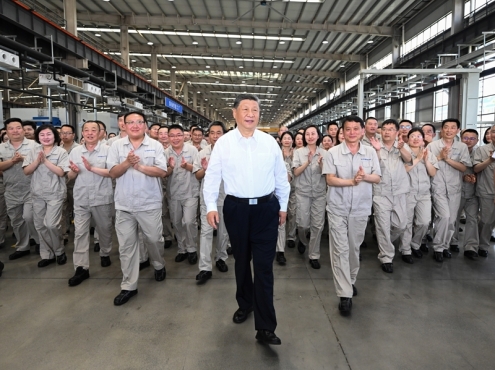 习近平在河南考察时强调：坚定信心推动高质量发展高效能治理 奋力谱写中原大地推进中国式现代化新篇章
